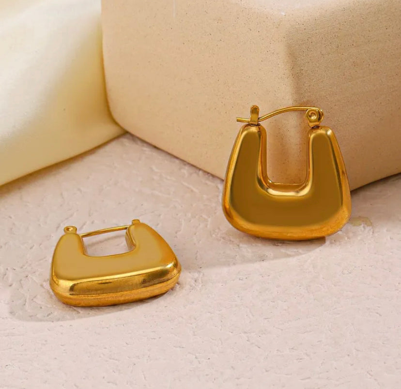 Squared earrings