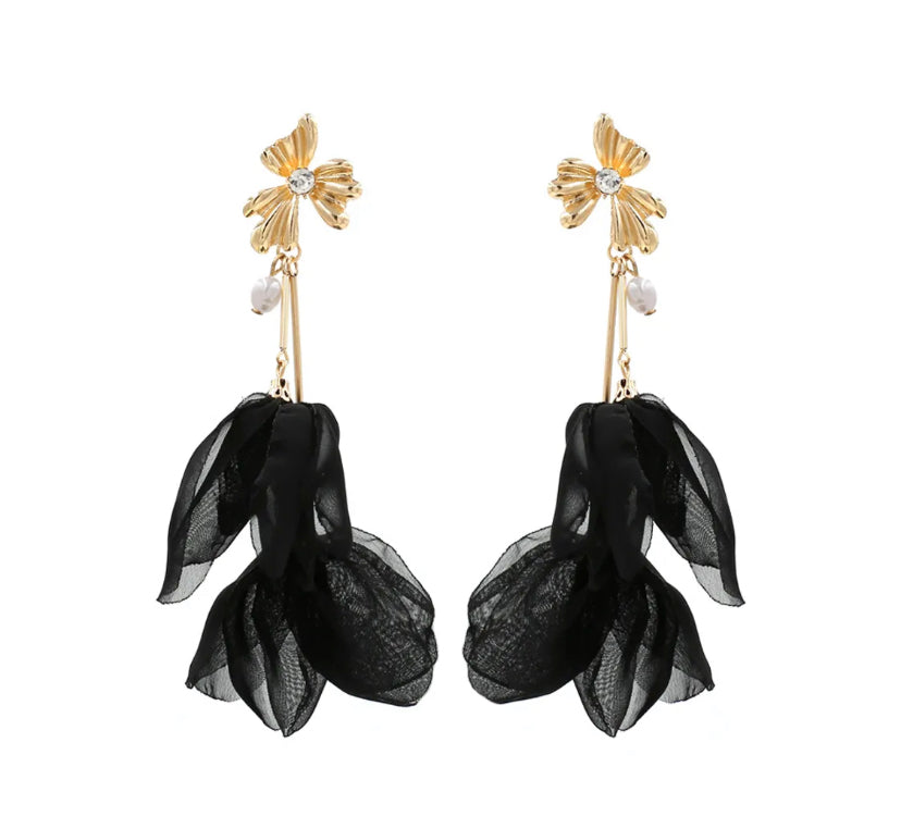 Bouquet earrings / flower earrings