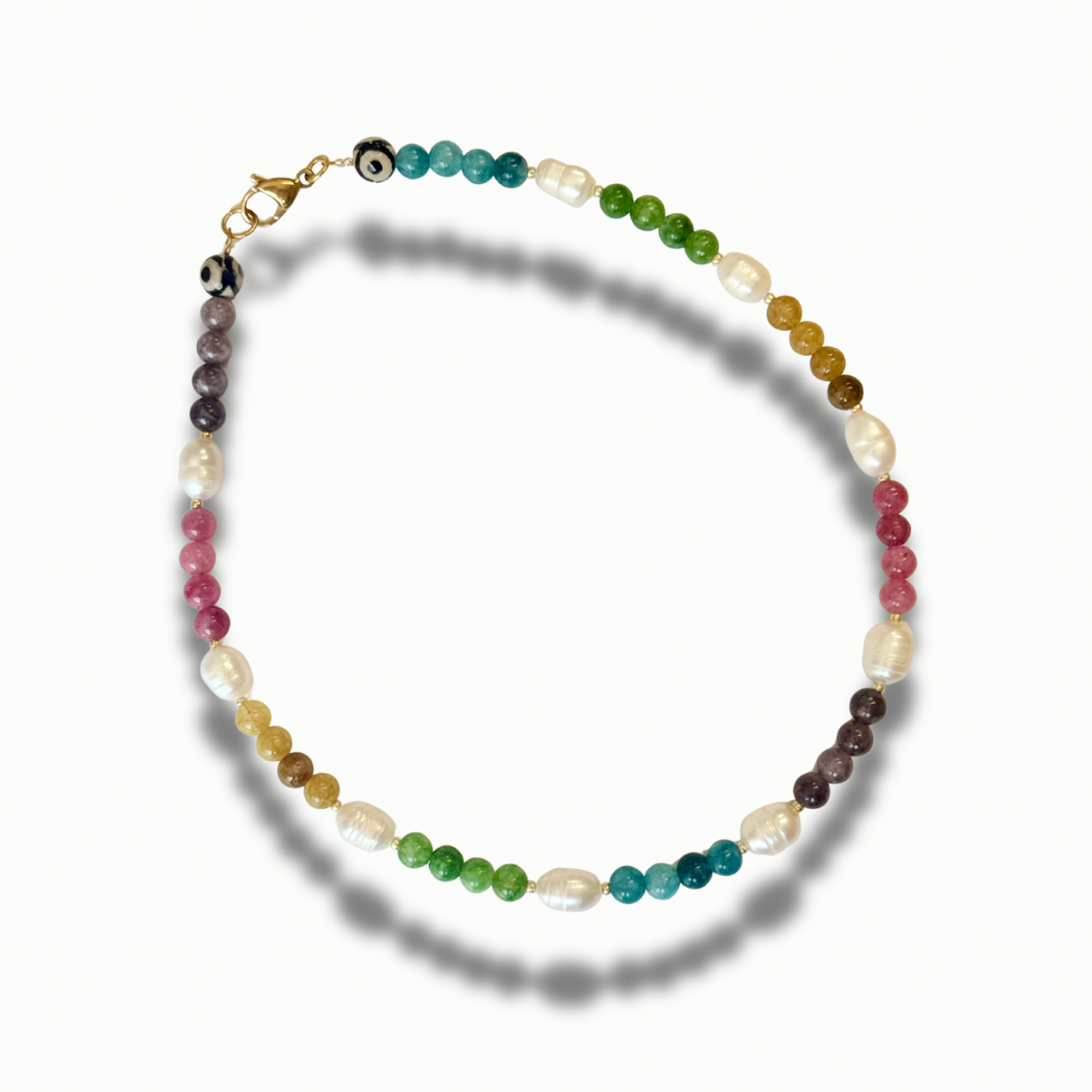 Rainbow & pearls