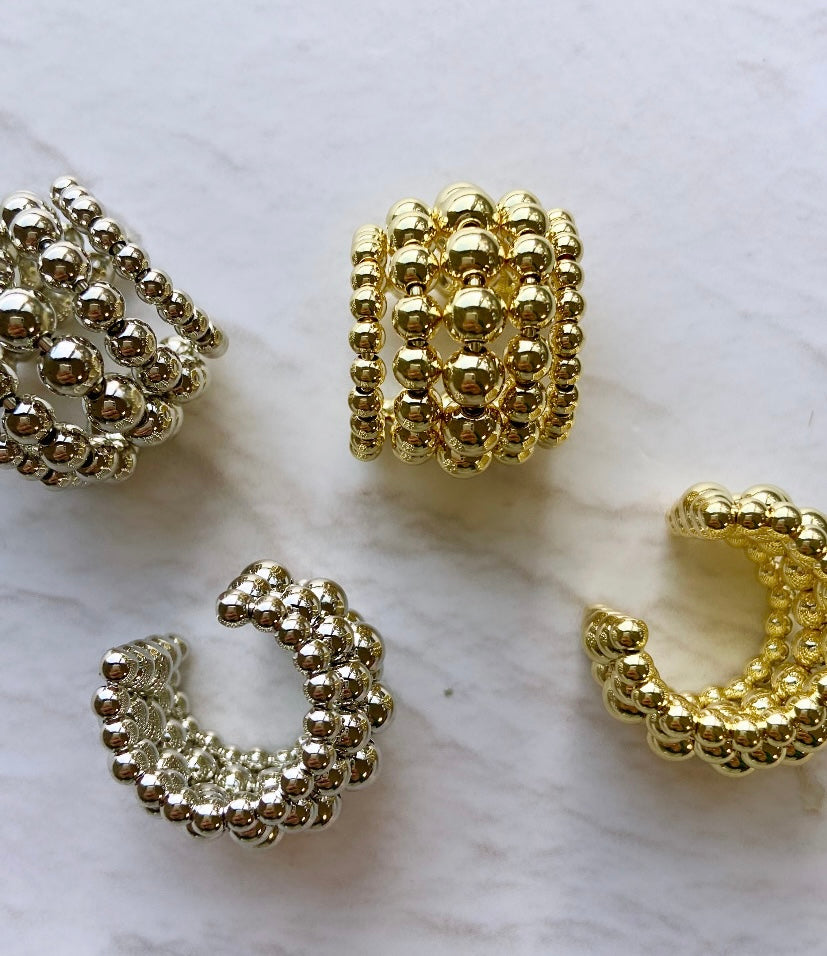 Beaded earcuffs