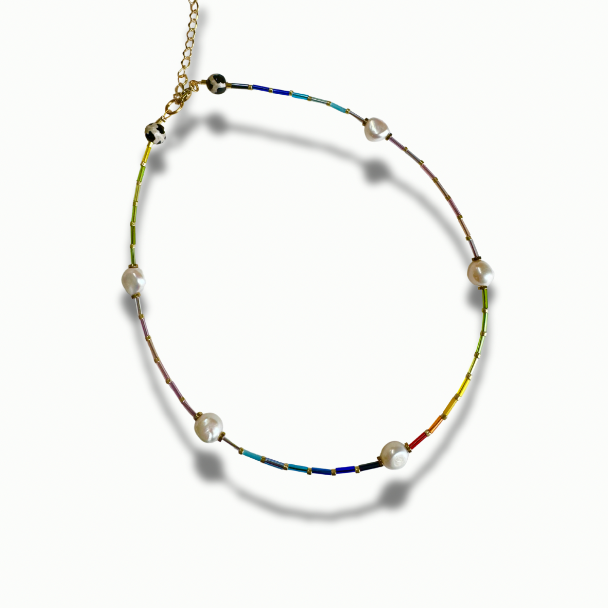 Rainbow and pearls