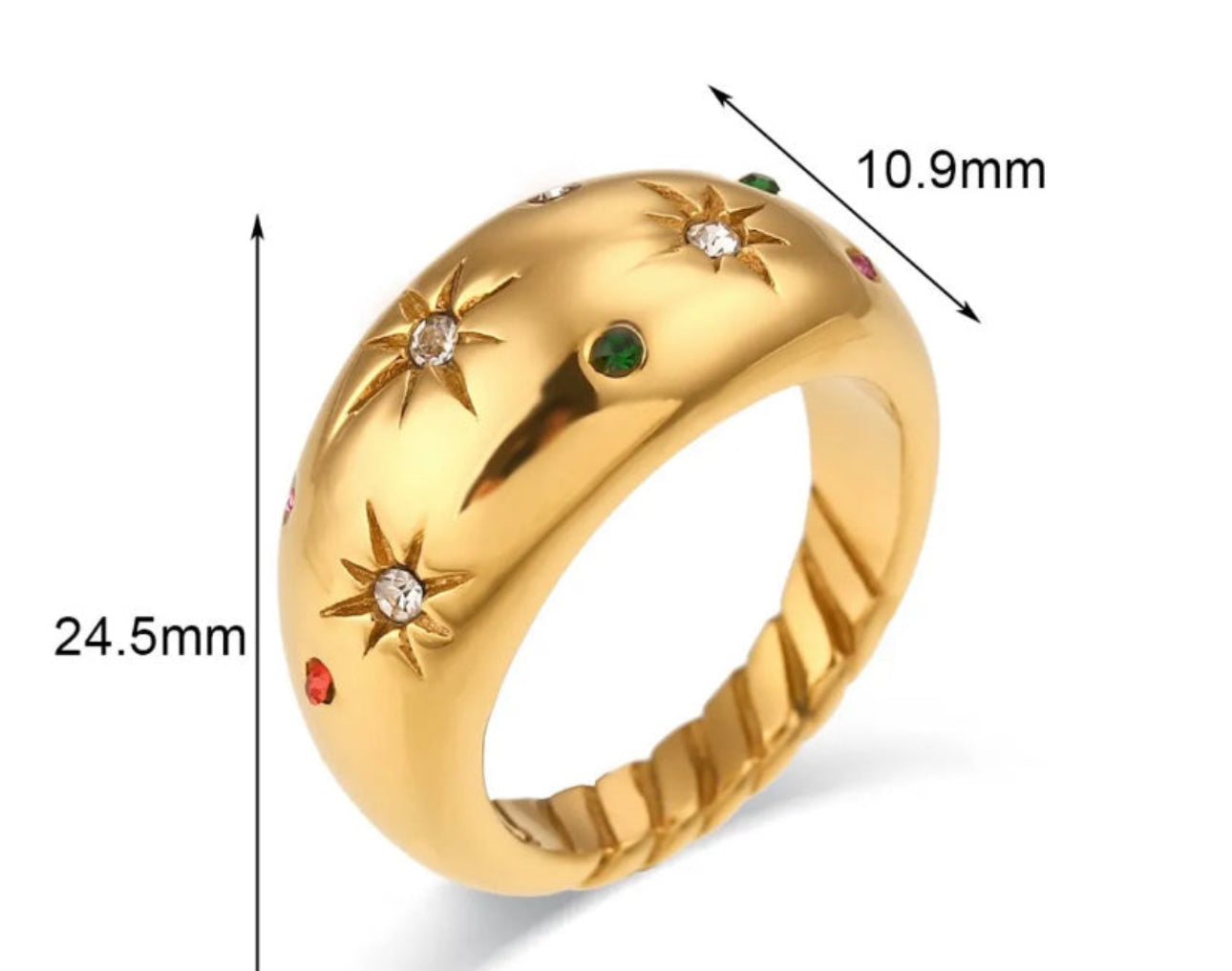 Earth & sky ring