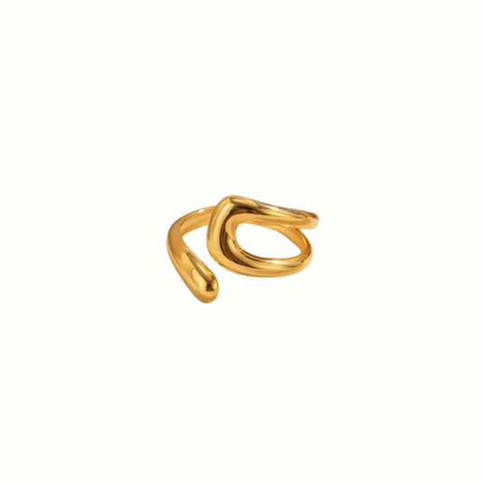 Half twist ring