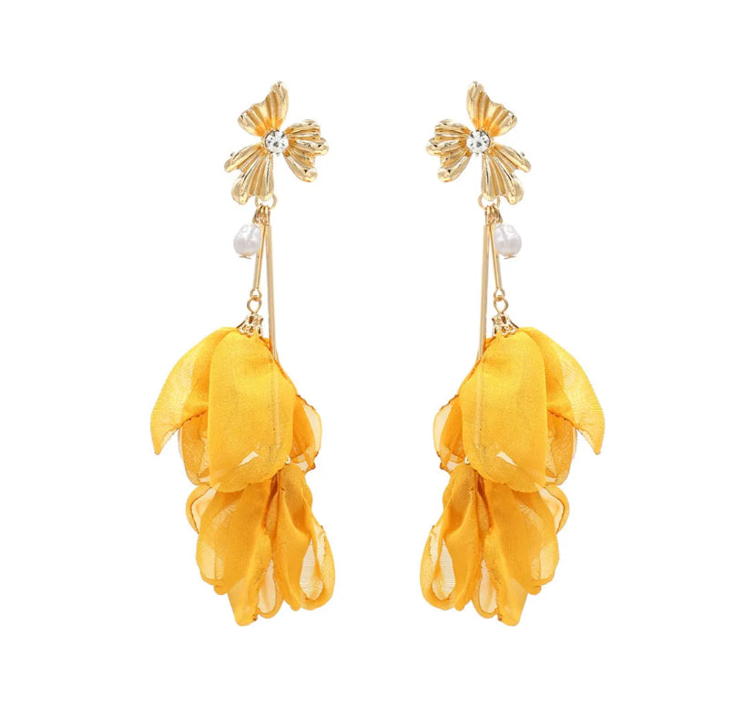 Bouquet earrings / flower earrings