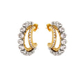 Sophia crystal hoops