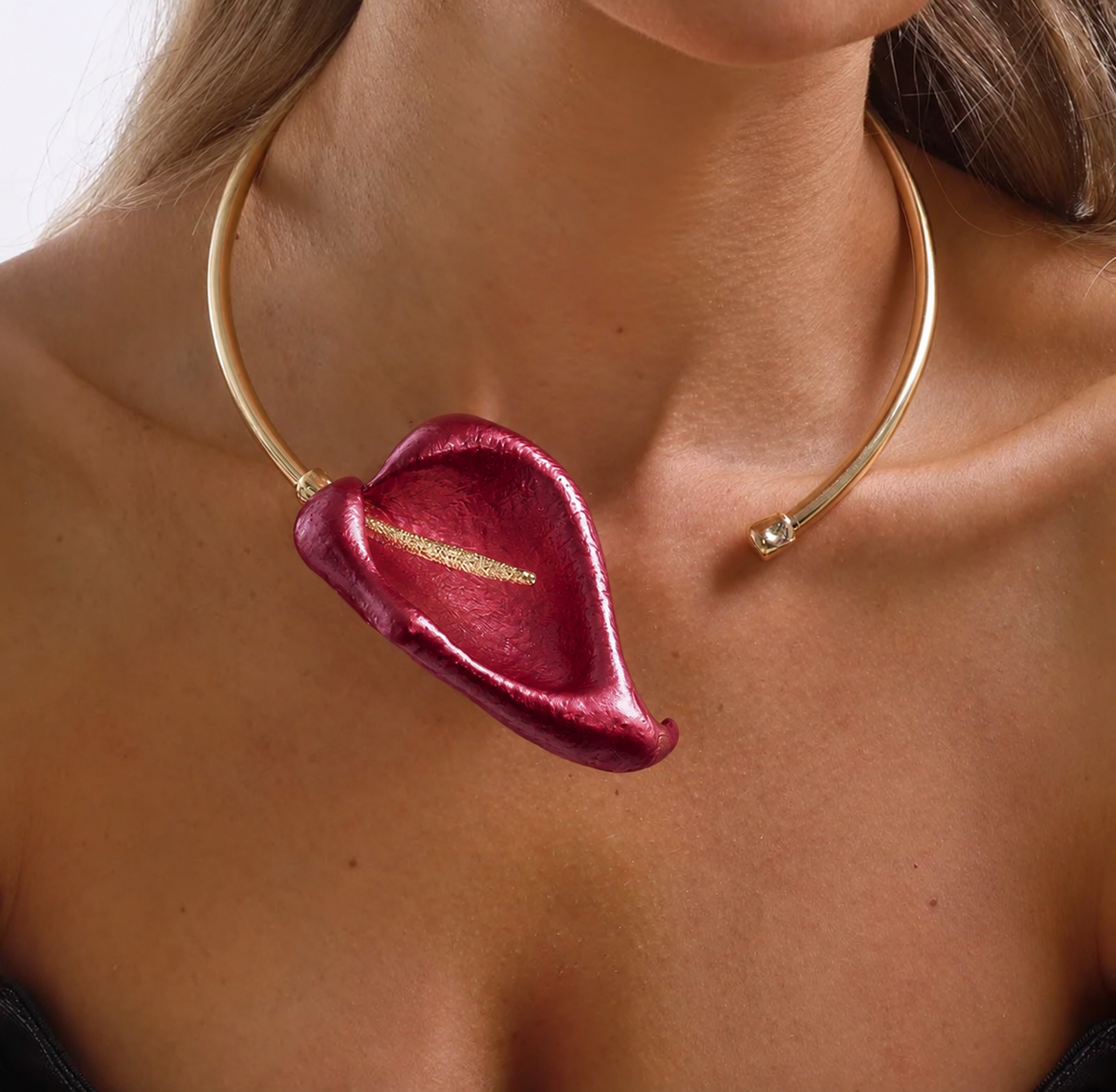 Alcatraz statement necklace