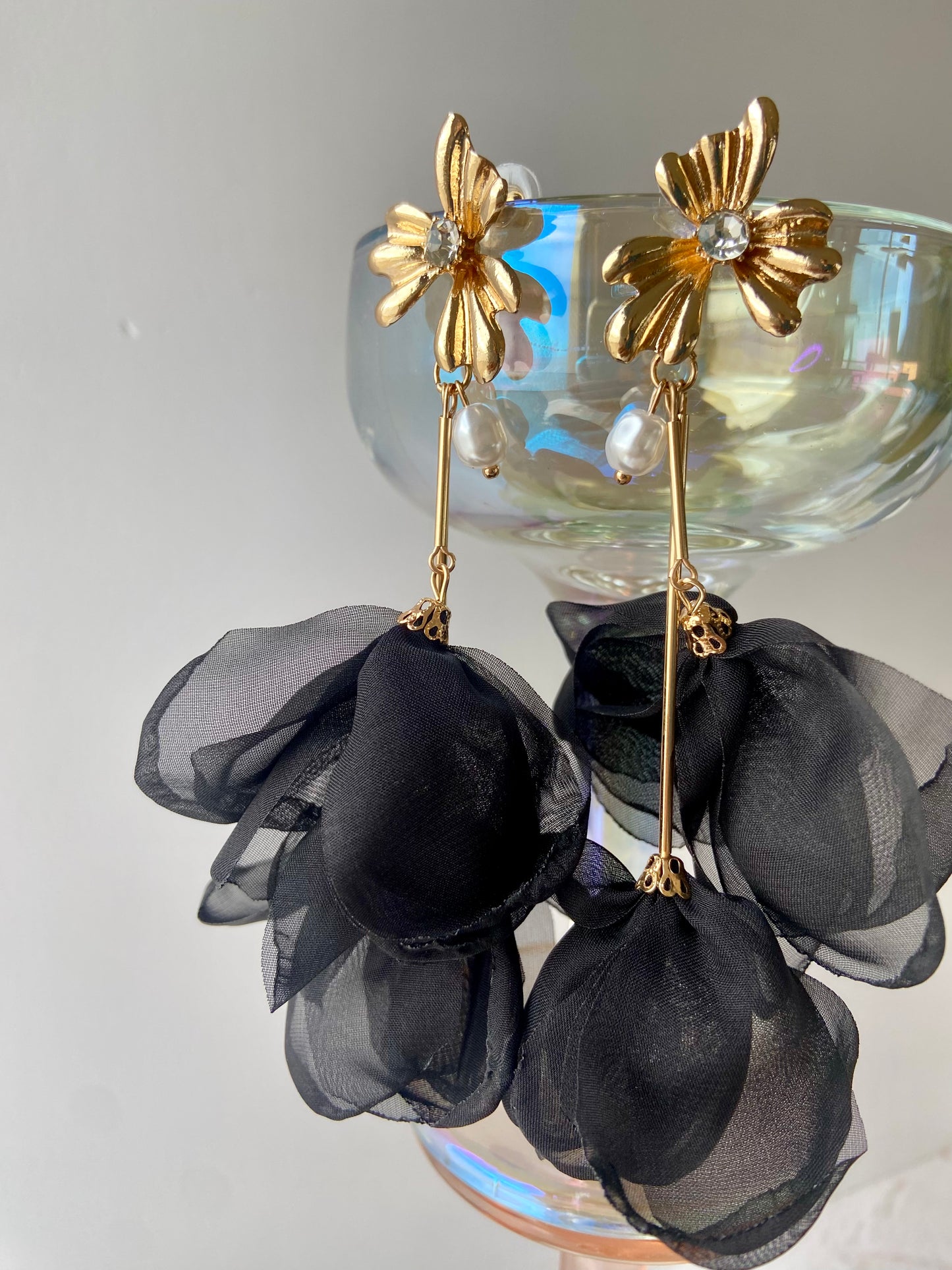 Bouquet earrings / flower earrings