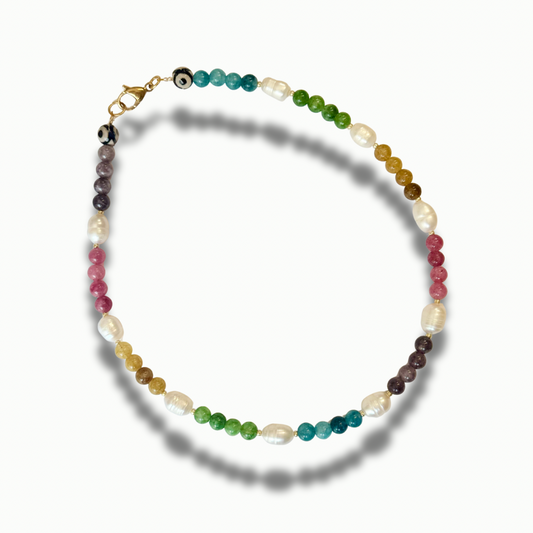 Rainbow & pearls