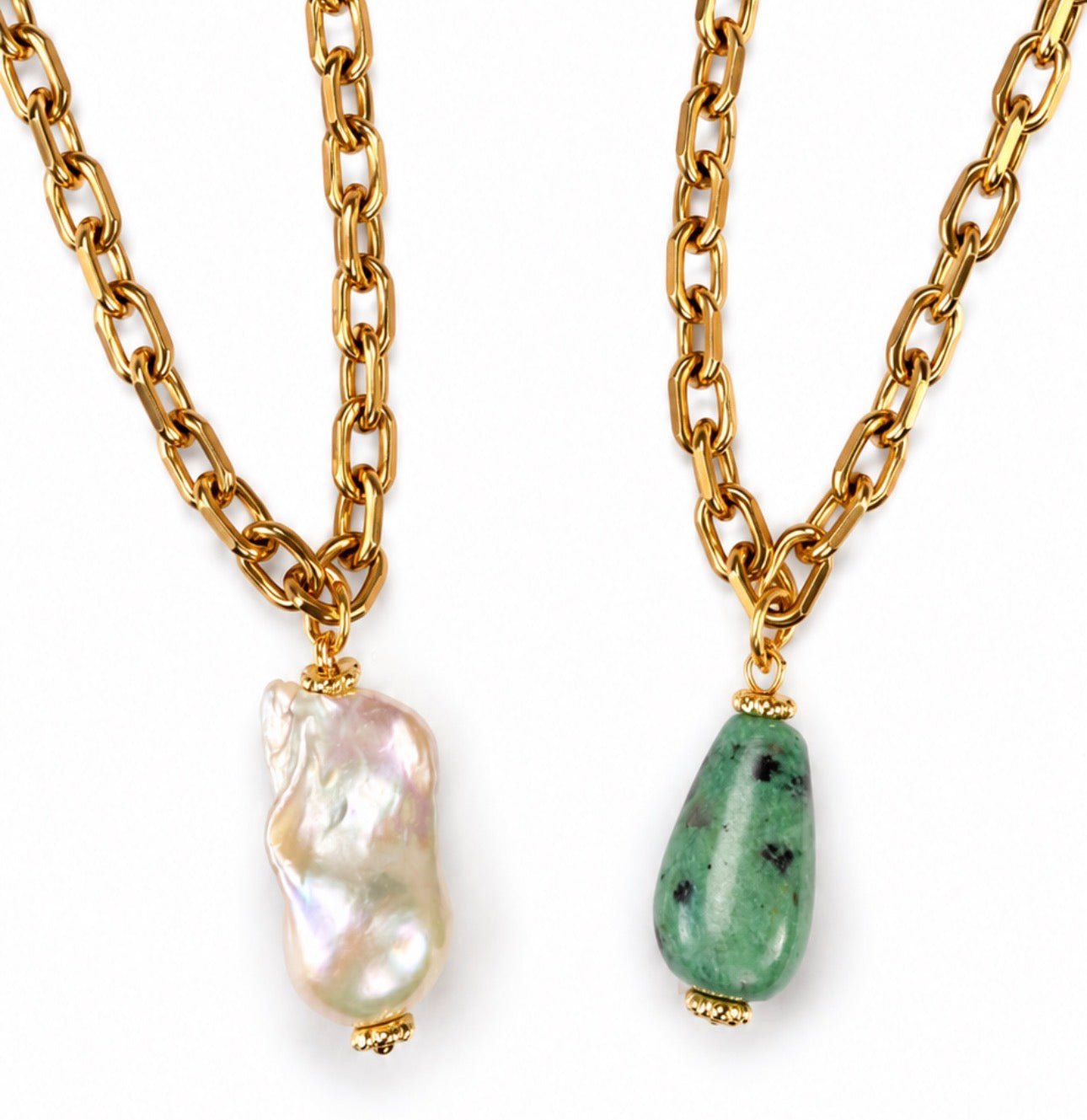The drop necklace