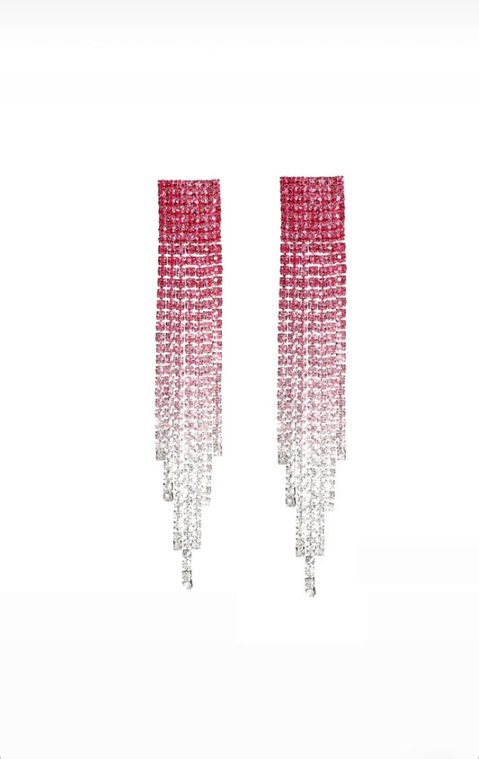 Rosé champagne cascade