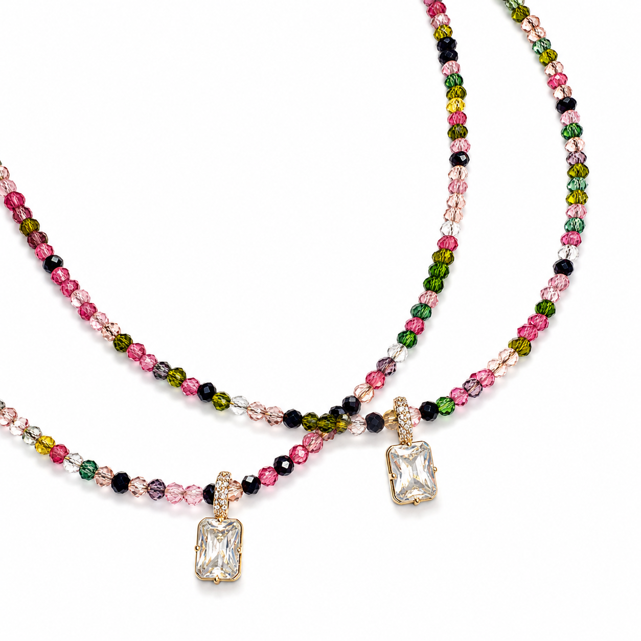 Rainbow choker