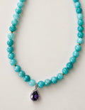 Azure necklace