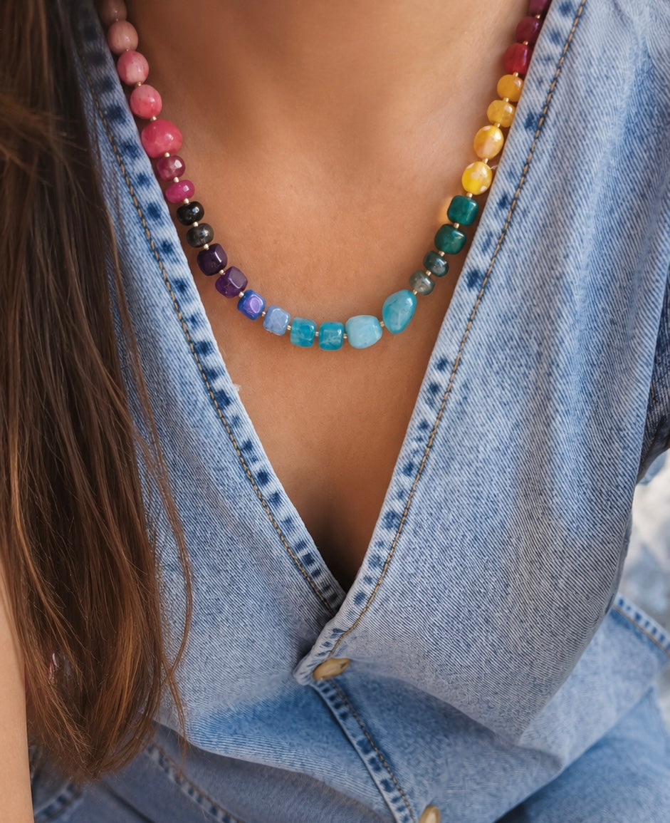 Rainbow necklace