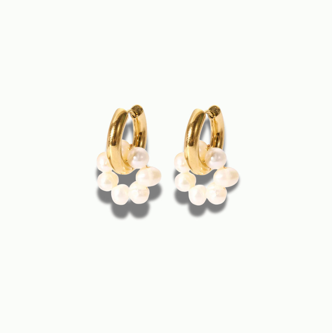Olivia pearl earrings