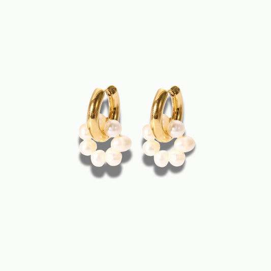 Olivia pearl earrings