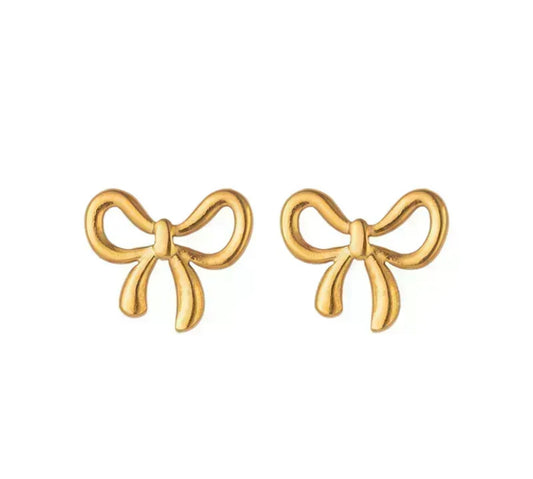Bow earrings