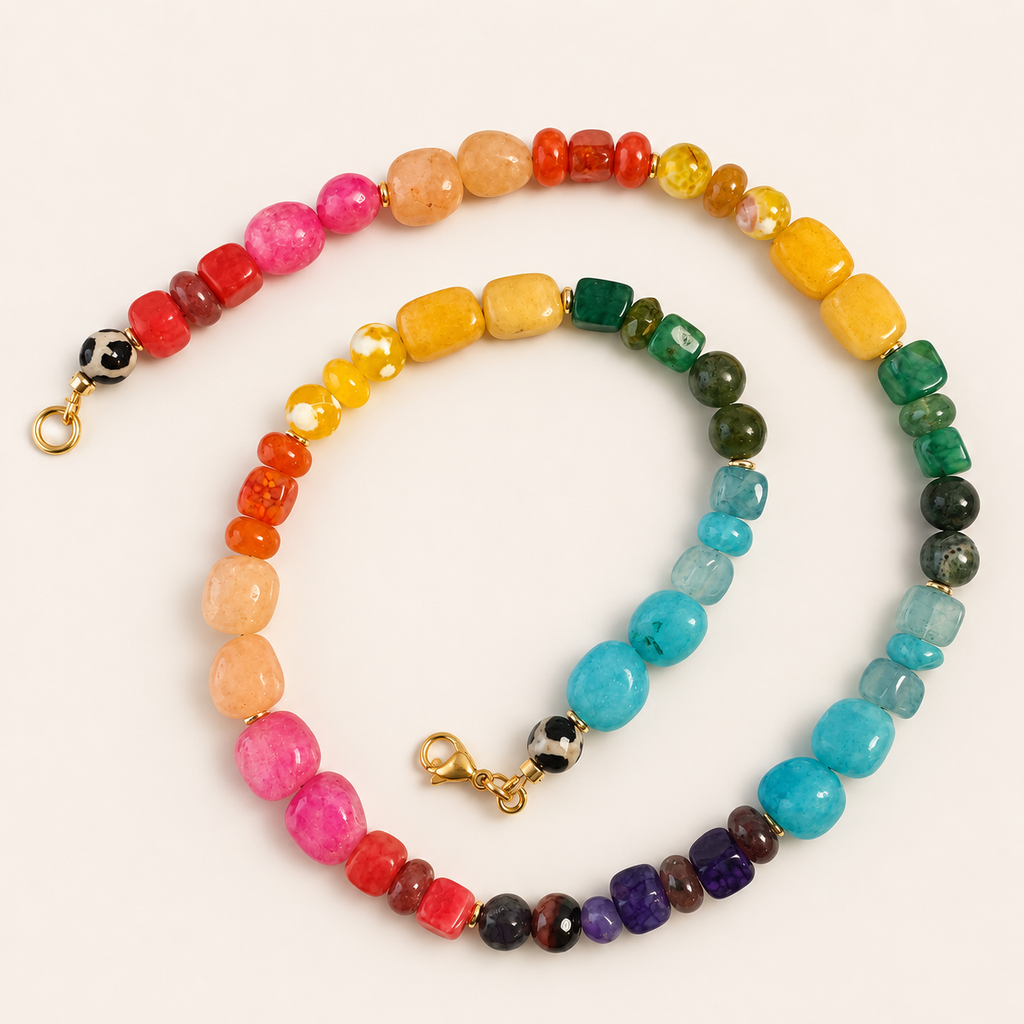 Rainbow necklace