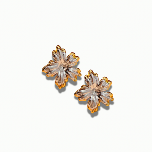 Silver and gold flower