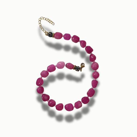 The pink choker